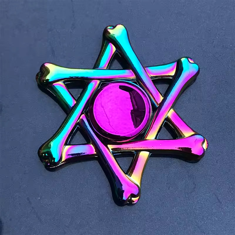 Rainbow Fidget Metal Spinner