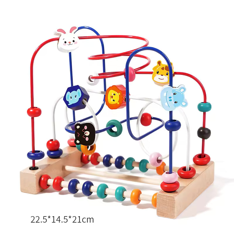 Wooden Toys Bead For Educational Counting