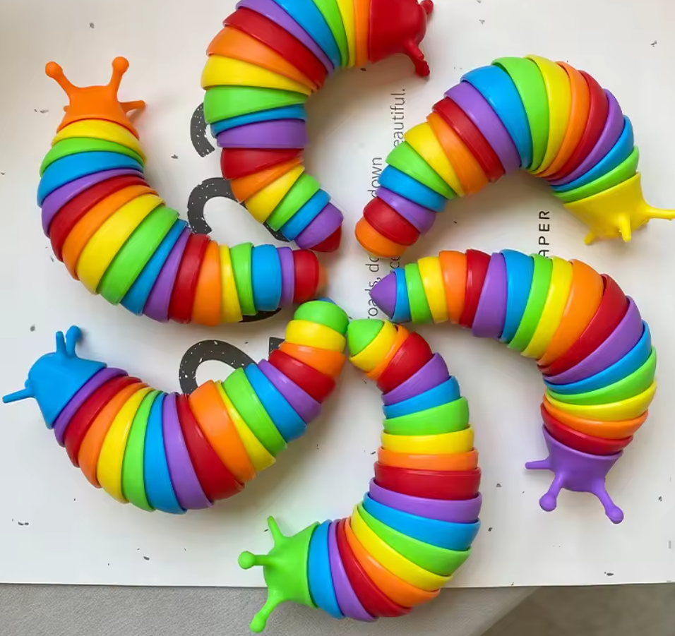3D Slug Fidget Toy