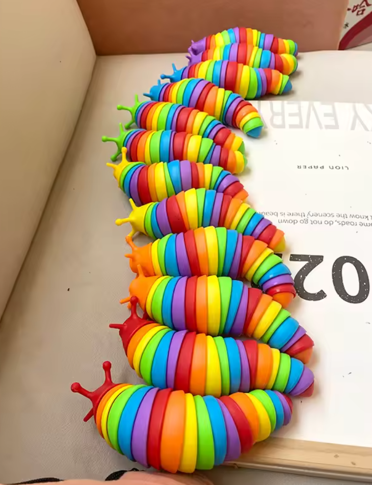 3D Slug Fidget Toy